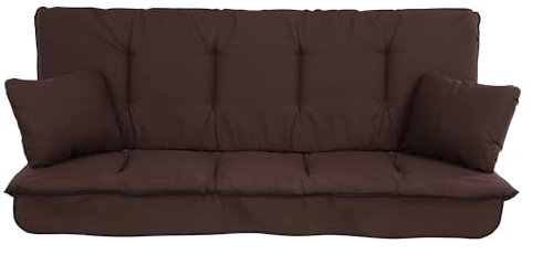 PATIO Ersatzpolster Hollywoodschaukel 170 cm Umbria Bankauflage mit Seitenkissen Volant vorne