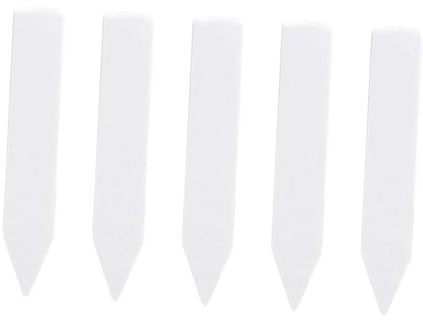 DOITOOL 1000 pezzi Etichette da Giardino in Plastica Resistenti all Acqua per Piante e Coltivazione Marcatori Scrivibili per Vasi e Serra Targhette Bianche per Identificare Piante Esterno