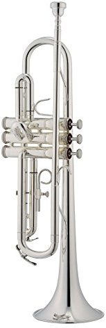 Jupiter Trompete B♭, Silber, JTR500SQ mit Koffer