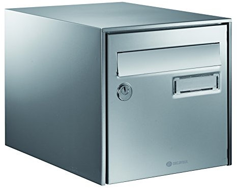 Decayeux Boîte aux lettres double face Loft Inox