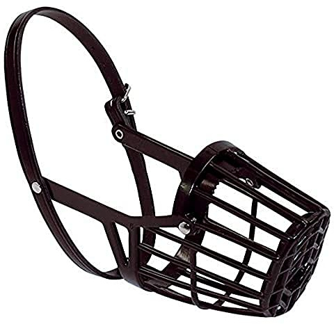 Arppe 1810010709 Bozal Cesta Plástico, Talla 7, Negro