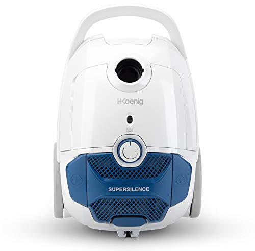 Aspiradora Con Bolsa Potente, Capacidad 3L, Clase Energética A, Filtro HEPA H12, Regulador de Potencia, Tecnología Silenciosa 68 dB. H.Koenig_AXO800