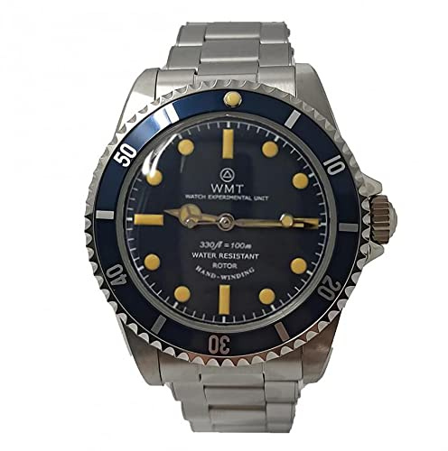 Walter Mitt Royal Marine Diver Merced Acciaio Automatico Blu Orologio Unisex