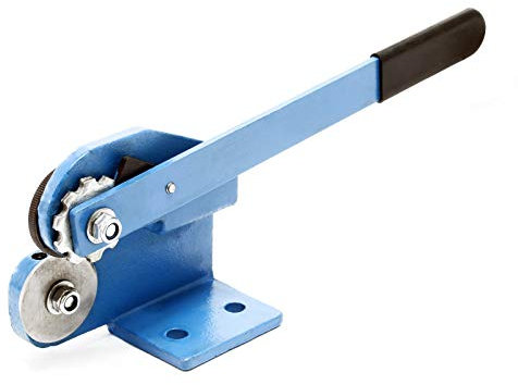 Rollenblechschere Blechschere, Blechstärke bis 1,5mm, Hebelrollenschere mit konstantem Blechvorschub