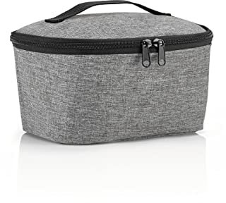 reisenthel coolerbag S Pocket Kühltasche mit Obermaterial aus recycelten PET-Flaschen Ideal für das Mittagessen unterwegs, Couleur:Twist Silver