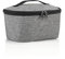 reisenthel coolerbag S Pocket Kühltasche mit Obermaterial aus recycelten PET-Flaschen Ideal für das Mittagessen unterwegs, Couleur:Twist Silver