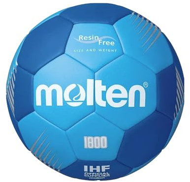 Molten HF1800 Ballon de Handball Light Blue/Blue 3