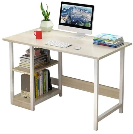 Laptop-Tisch Computertisch Moderner minimalistischer Computer-Schreibtisch-Notebook-Büro-Startseite 2 Tier-Speicherregal Schreibtisch-Workstation-Möbel Arbeitstisch für das Heimbüro ( Color : B )