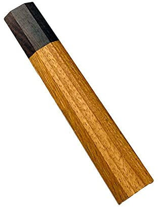 ZAYRAY DIY Blank Japanese Kitchen Knives Chef Knife Replacement Octagonal Wooden Handle