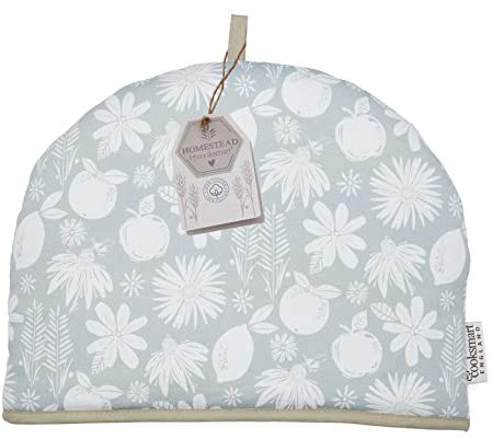 Cooksmart British Designed Tea Cosy | Teapot Warmer Suitable For Small, Medium or Large Teapots | Designed by British Designers in the UK - Homestead