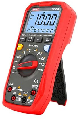 UNI-T Digital Smart Multimeter Profesional UT161B UT161D UT161E True RMS AC DC Current Tester Voltmeter Ammeter Frequency Meter(UT161B)