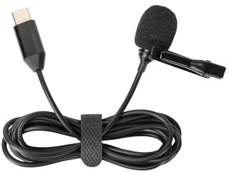 LIBOQIAO Lavalier Microphone for Insta360 X4 High-Sensitivity Omnidirectional Camera Microphone Compatible with Insta360 X4 Accessories