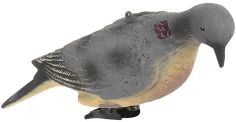 VANZACK 3st Simulationstiermodell Lebensechte Taube Gefälschte Vogelstatue Gefälschte Taube Simulation Tierfigur Kleine Taubenfigur Simulations-taubenschmuck Gartenverzierung Sport