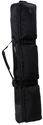 JISADER Skitasche Snowboardtasche mit Griff Aufbewahrungstasche mit Rollen Snowboard-Tragetasche für Flugreisen Ski-Tragetasche Snowboard-Träger