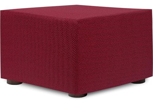 ECOMMERC3 | Överdrag för sittsäck 40 x 40 Super Stretch Bielastisk - Råfärg Puff-Överdrag Andningsbart Anti-slitage-skydd, lätt att fästa och ta bort maximal anpassningsbarhet och dagligt skydd