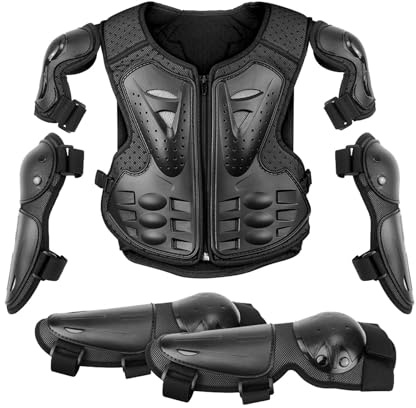 Djowyh Équipement de Moto pour - Protection de Poitrine pour Moto - Protection du Corps pour Moto - Équipement de Motocross pour