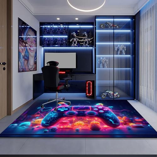 TourKing Tapis de jeu pour chambre de garçon (80 x 120 cm)