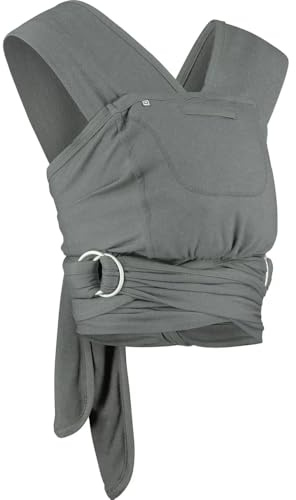 Caboo Original Cotton Blend Baby Carrier Slings - Olive | Baby Sling Carrier for Newborn Essentials | Toddler Sling Baby Carriers from Newborn