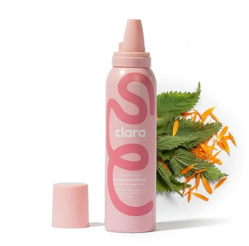 Clara Volumizing Mousse – Volumizing Mousse for Fine Hair, Lightweight Hair Volume Mousse, Thickening Styling Mousse for Lift & Texture, Humidity Resistant Blow Dry Mousse – 150ml