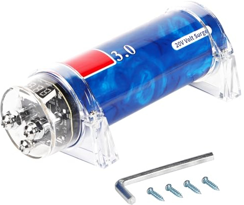 Grcfumo 3.0 Car-Audio-Kondensator, Car-Audio-Leistungskondensator, modifizierte Autoteile