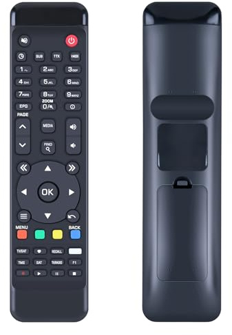 WKOLF Telecomando di ricambio per Amiko mini 4K UHD S2X, MIRA3 HD, mini HD265, ricevitore satellitare Amiko CCC