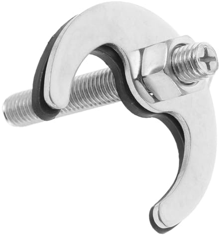 Stainless Steel Faucet Fixing Kit Silver Fastener for Repair | Horseshoe Fastening Parts, Easy Disassembly, Leak Prevention, Secure Installation Random Color