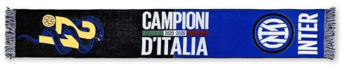 Inter - Sciarpa Jaquard Campioni d'Italia 2025/26, Sciarpa Ufficiale