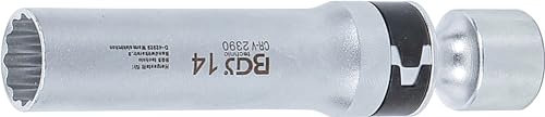 BGS 2390 | Vaso para bujías articulado 12 caras con muelle de retención | 10 mm (3/8) | 14 mm