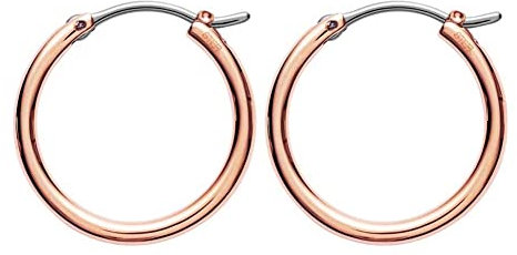 Fossil Ohrringe Für Frauen, 20,1mm X 16,2mm Rose Gold Edelstahl-Ohrringe, JOF00003791