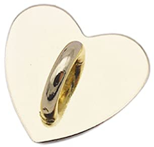 PHILSP Mobile Phone Finger Ring Stand Holder Hooks Love Heart-shaped Square Buckle Mobile Phone Case Charms Clasp Accessories Gold B