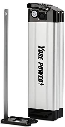SHIMOST E-Bike Batterie 36V 10,4Ah/14,5Ah/15,6Ah/18,2Ah Fahrrad Li-ion Akku mit Ladegerät für 250W-1000W Motor MiFa, Rex, Prophete, Aldi, XH370-10J, Zhenlong/ZL1010-F