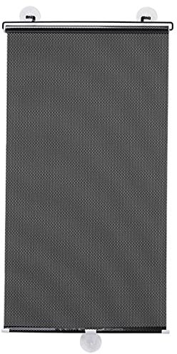 Fensterrollo Rollo mit Saugnäpfen,Sonnenschutz Verdunkelungsrollo,Schlafzimmer Küche Büro Auto Sonnenschutzrollo,Thermo Rollo,Dachfensterrollo,UV Schutz Temporäre Jalousien (W50xL125cm/20x49in)