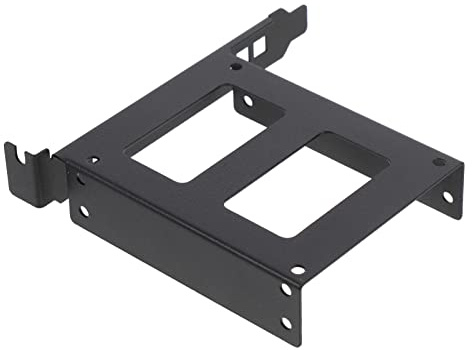 KOMBIUDA Ssd Festplattenadapter Hdd Pci Slot Montagerahmen für Internen Laufwerksschacht Konvertierbarer Halter für Ssds und Hdds Stabiler Einbauadapter für Computer und Laptops