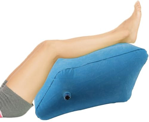 YOPOTIKA Leg Elevation Pillow,Inflatable Wedge Pillows,Foldable Comfort Leg Pillows for Sleeping,Improve Circulataion and Reduce Swelling,Suitable for improving Sleep Quality,Pregnant,Recovery