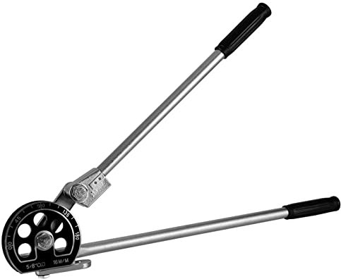 5/8 Inch OD Tubing Bender Manual Pipe Tube Bender for Air Conditioning Refrigeration Repair, 180° Bending Tool Roller Type Pipe Bender, for Copper Aluminum Pipes