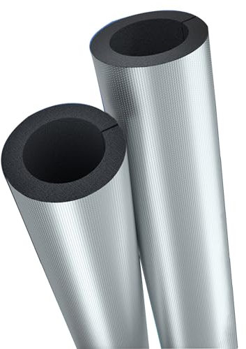 Schaumstoff rohr,Isolierung Heizungsrohre 22MM/27MM/43MM/60MM/76MM/110MM ID,Klimaanlage Isolierung Rohr 0.95m Lang,Rohrisolierung, Wetterfest, Verwendung für Verschiedene Rohrisolierungen ( Color : In