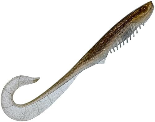 Gunki Leurre Souple Zeel 87576 14,5 cm, Kristallbraun