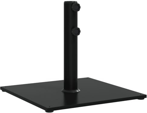 vidaXL Parasol Base for Ø32/38/48 mm Poles 17 kg Square