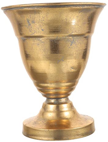 CAXUSD Maceta De Vintage Trophy Cup para Plantas Decoración De Oficina y Jardín para Flores y Suculentas