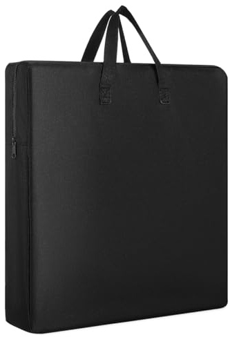 Elayard 18.1-Inch Portable Ring Light Storage Bag Zipper Carrying Case Protective Soft Interior for Photography Video Live Streaming Selfie Lighting Equipment