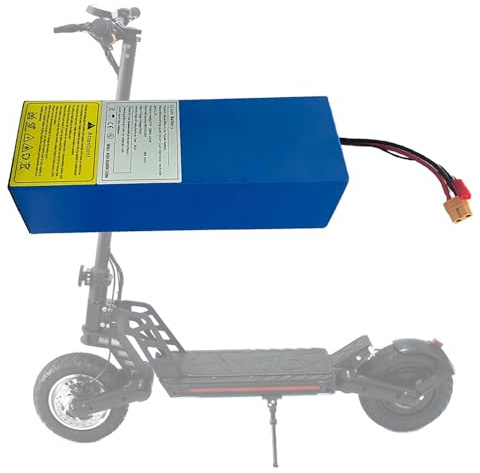 SSCYHT Batería Repuesto 48V 7.8Ah 15.6Ah 13Ah Batería Litio 5.2Ah Baterías Patinete 10.4Ah Baterías de Iones de Litio con Puertos JST y XT60 para Kits Motor 200W a 750W,48v7.8ah