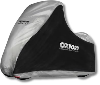 Oxford Aquatex Mp3 / 3 Wheeler Cover – Funda De Moto Impermeable para Scooters De Tres Ruedas | Accesorios para Moto De Protección Exterior | Cubre Moto Impermeable Resistente A Lluvia Y Polvo