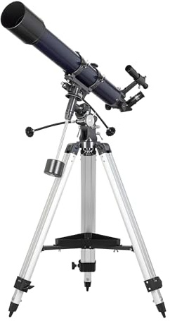 Levenhuk New Skyline PLUS 90/900 EQ2 Teleskop för Vuxna, T-gänga för DSLR