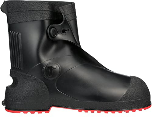 Tingley 45821.LG Workbrutes G2 10-Inch Overshoe Work Boot, LG, Black/Red