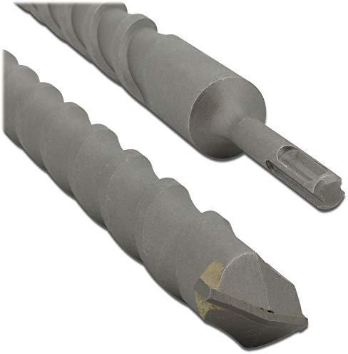 SDS - Broca de 1000 mm de diámetro, 30 mm de diámetro, para portabrocas SDS Plus, broca para piedra, hormigón, 1 m