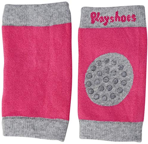 Playshoes Bebé-Niños Knieschoner rutschhemmend Calentador de piernas, pink, talla única