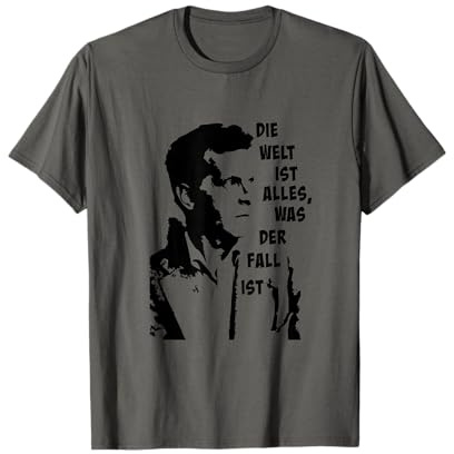 El mundo es todo lo que es el caso Wittgenstein Camiseta
