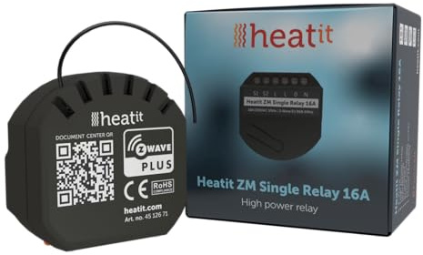 Modul commutateur Z-Wave+ 700 ZM Einzelrelais - HEATIT_4512671 - Heatit Controls