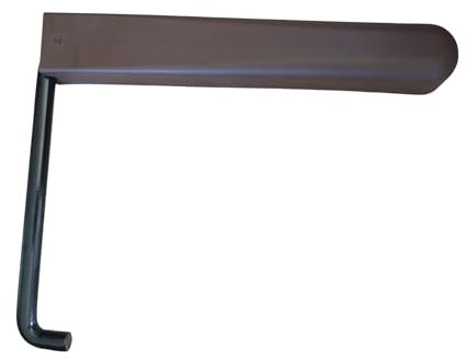 FERMAPERSIANE FERMAIMPOSTE REVERSIBILE A MOLLA FERMA PERSIANE IMPOSTE UNIVERSALE. (Marrone)