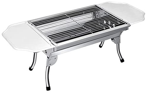 Grille de Camping Portable Barbecue Grill Pliant BBQ Charbon De Bois Pour Camping En Plein Air Randonnée Cuisson Pique-Nique Barbecue Portable